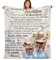 ZQYMM Personalisierte Decke Tochter Geschenke von Mama, Mutter Tochter Geschenke, Kuscheldecke Flauschige, Witziges Geburtstagsgeschenk für Meine Tochter, 18 Geburtstag Mädchen