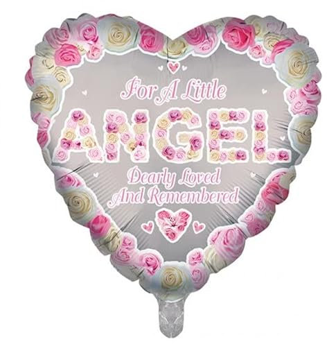 Ballons en aluminium de luxe en forme de cœur pour table de souvenirs, condoléances, anniversaire de mariage (rose ange)