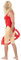 Funidelia | Baywatch Kostüm für Herren Strandwächter, Baywatch, Berufe - Kostüm für Erwachsene & Verkleidung für Partys, Karneval & Halloween - Größe S - M - Rot