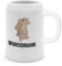 Mr. & Mrs. Panda Personalisierter Bierkrug Papa Bär - Personalisierte Geschenke, Geschenk Papa, 5 l Mit Namensgravur, XXL Bierkrug Mit Wunschname,