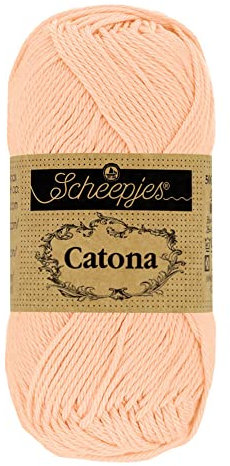 Scheepjes - Scheepjes Catona 523 Sweet Mandarin Yarn - 10x50g