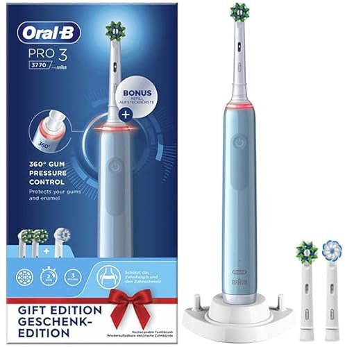 Oral-B Pro 3 3770 - Elektrische Zahnbürste Blau