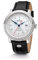 Kronsegler Fernando de Magallanes Worldtimer Flyer GMT Herren Armbanduhr Automatik Stahl weiß