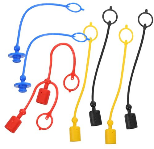 4juegos Tapones De Polvo Hidráulicos Para Conectores Rápidos Cubiertas De Acoplamiento Macho Y Hembra Para Protección Efectiva De Sistemas Hidráulicos