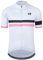 Coconut Ropamo CR Herren-Radtrikot, kurzärmelig, Rennrad-Shirt mit 3 + 1 Reißverschlusstaschen, atmungsaktiv, schnell trocknend, Weiß/Pink, X-Large