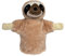 EcoBuddiez Hand Puppet - Faultier von Deluxebase. Faultier Plüsch Handpuppen für Kinder. Umweltfreundliches Tier Spielzeug Puppe für Pretend Play und Kinder Geschenke.