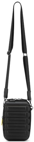 DELSEY PARIS – SHADOW 5.0 – Umhängetasche 20 cm x 13 cm x 8 cm – 2 L – XS – Schwarz