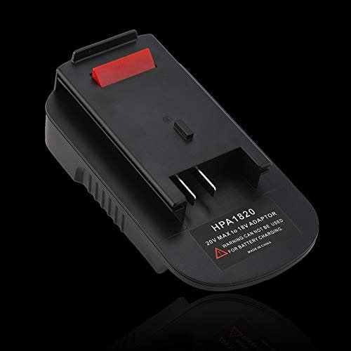 Black Decker 20V Battery Adapter for 18V NiCad & NiMh Battery Tools, Compatible with Black Decker & 20V Lithium Batteries