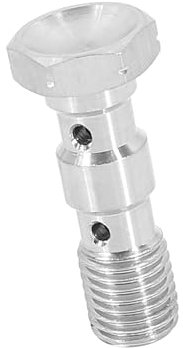 A ABSOPRO M10x1.25 Metric Thread Double Banjo Bolt Brake Fitting Adapter Item Replacement