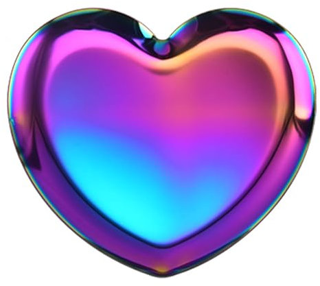 Herzförmiger Schmuckständer aus Edelstahl mit Ringhalter aus Edelstahl für Accessoires