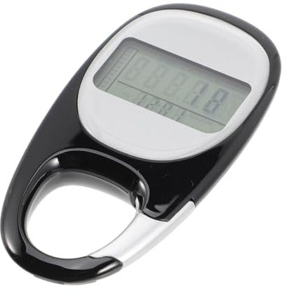 KOMBIUDA 4 Stücke Schritt Zähler Walking Tracker 3D Pedometer Schritt Zähler Für Outdoor Fitness
