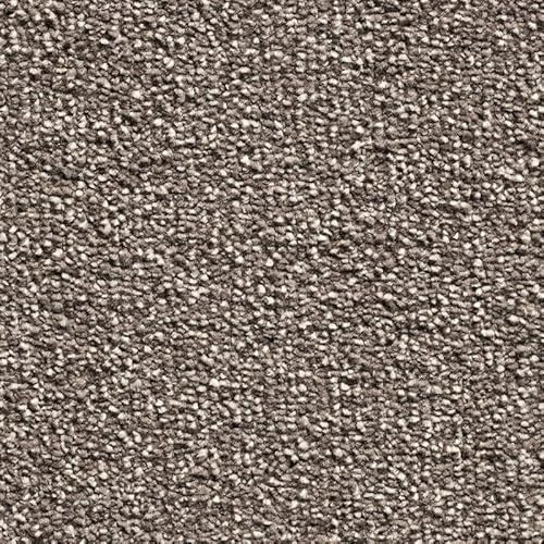 Tuda Carpets | Serenity 17.5mm Deep Saxony Pile Carpet with Action Back, 19.5mm Total Height | Cappuccino (92) - 4m x 4m (13ft1 x 13ft1)