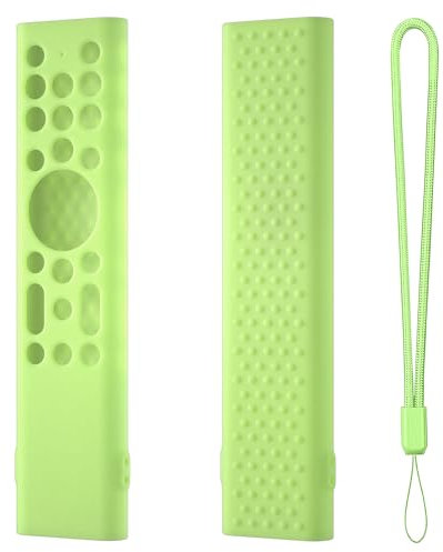 Custodia Protettiva del Telecomando in Silicone per Hisense Classe A7 U8 Serie LCD 4K, per 100U88N 85U88N 75U88N 65U88N 55A7N 65A7N 85U8N e Altro (Verde luminoso)