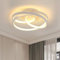 Comely LED Deckenleuchte 40W, 4500LM Moderne Deckenlampe Spirale Design, Warmweiß 3000K Deckenbeleuchtung für Schlafzimmer, Wohnzimmer, Küche, Balkon, Weiß