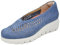 Doctor Cutillas Bailarinas para Mujer 89430 Trenzadas de la Talla 39 en Color Azul