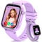 SWGOTA 4G Smartwatch Kinder, Telefon Uhr für Kinder mit GPS, Anrufe, Videoanrufen, Nachrichten, Schulmodus, SOS-Funktion, IP68 Wasserdicht, Wecker, Kamera und Schrittzähler (Lila)