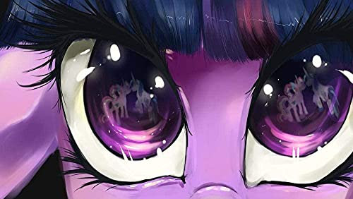 Puzzles for Adults 1000 Pieces My Little Pony Puzzles for Children Educational Toy Intellectual Game Gift 26x38cm