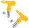 QUMIIRITY 2Piezas Pintura sin Aire Boquilla Portátil Pulverizadores Accesorios de Pintura Industrial y Decoración Compatible con Herramientas