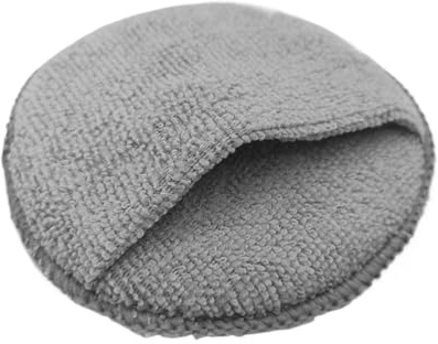 Tampons Applicateurs Détail | Tampon en Mousse | Éponge De Polissage 13 cm avec Poche pour Soins Cuir, Auto, Moto, Traitement Pneus, Correction Peinture, Extérieur Camping-Car