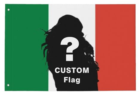 Bandiere Personalizzate - Bandiera Vari paesi Personalizzata - Progetta la Tua Immagine Bandiere Personalizzate per Compleanni, Vacanze, Natale, soggiorni, camere da Letto