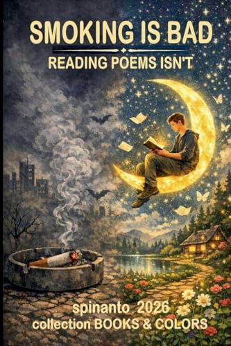 SMOKING IS BAD reading poems isn't (Books & Colors)