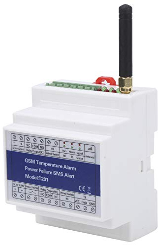 CHICIRIS GSM Temperature Alarm, Wireless Remote Monitoring Power Failure Alert with SMS Call Notification for Site Temperature Control, Relay Output