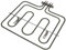 Zanussi ZKC6020W 948904207/00 Top Dual Oven/Grill Element 2350W