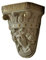 Antikes Wohndesign 1 x 3-D Wandkonsole Wandkonsolen Wandablage Schweberegal Wandregal Beige