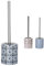 WK Potters Ceramic Toilet Brush and Holder (Murcia)