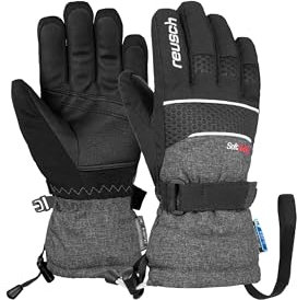 Reusch Unisex Fingerhandschuhe Connor R-TEX XT Junior black/black melange 6