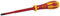 Dextro VDE Slim Screwdriver Ph2X125, Blade Length 125mm, Overall Length 232mm, Phillips Tip Size #2, Ck Tools - Dextro VDE Slim Series