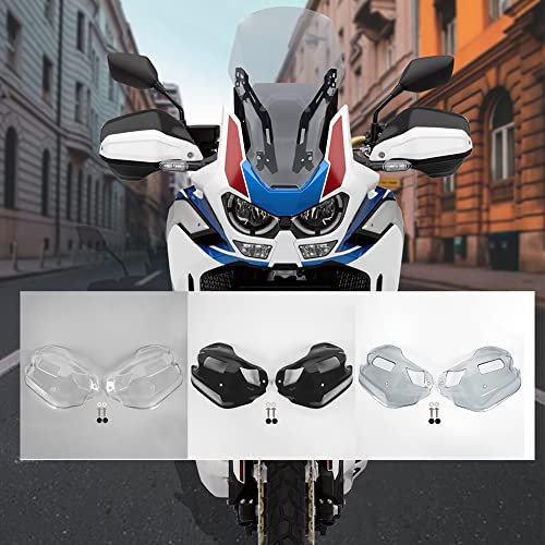 FATExpress Motorrad-Handschutzverlängerung, Handbürstenschutz, Verlängerung, Windschutzabdeckung für CRF1100L CRF 1100 L CRF 1100L Africa Twin Adventure ADV. Sports 2020 2021 2022 2023 (Rauch)