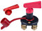 LATRAT Isolateur interrupteur de batterie voiture, Isolateur Interrupteur de batterie Coupe Electrique 12 V, maximum 500 A pour Auto Voiture Bateau Camion Véhicules