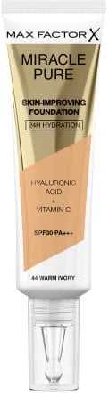 Max Factor Miracle Pure Skin-Improving Foundation - 44 Warm Ivory
