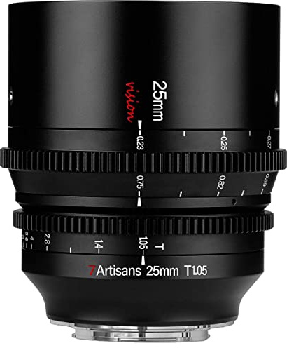 7Artisans Vision 25mm T1.05 für Fuji X