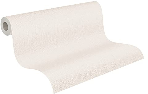 A.S. Création Attractive 2 390393 Non-Woven Wallpaper 10.05 m x 0.53 m Made in Germany White