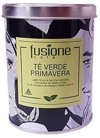 Infusión de Té Verde Primavera - Bote de 40 bolsitas pirámide
