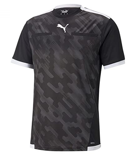 PUMA Herren Teamliga Referee Jersey Schiedsrichter-Shirt, Black White, L