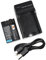 DSTE D-Li109 Batterie Li-ION et Chargeur Micro USB Compatible avec Pentax D Li109 K-R K-30 K-50 K-500 K-2 K-S2 K-S1