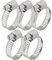 Lumonic 5x 16-25mm Schlauchschelle Edelstahl V2A 201 I einstellbare Schlauchschellen zum Schrauben I für Rohre Schläuche Waschmaschine KFZ Auto Haus G