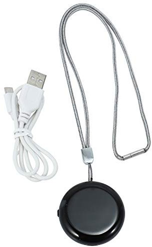 Graootoly Collar purificador de aire personal portátil mini ambientador de aire ionizador generador negativo para viajes a casa