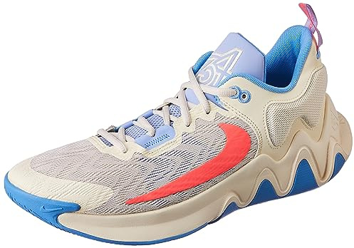 NIKE Giannis Erwachsene Immortality 2 Basketballschuhe DM0825-103 (Kokosnuss), Größe 43, Coconut Milk Hot Punch University Blue, 43 EU
