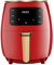 IkErna Air Fryers 4.5L with Rapid Air Circulation and 60 Min Timer, Smart Control, Cook Using Little or No Oil/Red