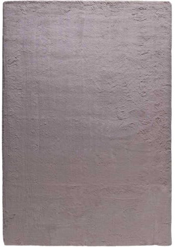 Knutzen Wohnen Arvid Deluxe Hochflorteppich Shaggy 200 x 290 cm Taupe - Teppich Wohnzimmer Hochflor flauschig - Teppich flauschig Kunstfell - Kuschelige Oberfläche mit superweichem Lauferlebnis