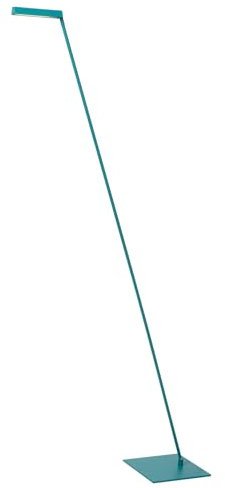 LUCIDE LAVALE - Stehlampe Mit Leselampe - LED Dim. - 1x3W 2700K - Türkis
