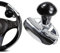 UZSUZZ Boule Volant Voiture, Boule Volant, Bouton Volant Voiture Spinner, Bouton Volant Direction Universel Voiture, Accessoire Voiture Tuning pour Voitures,Tracteurs,Tondeuses à Gazon,Bateaux,Camion