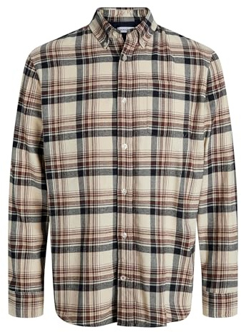 JACK & JONES Male Karohemd Comfort Fit Karohemd