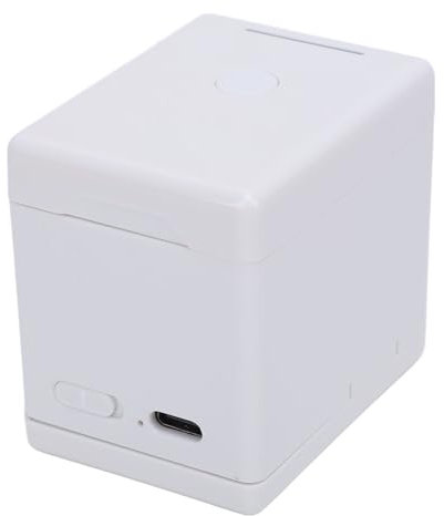 Fockety Handheld-Lebensmitteldrucker, Tragbarer Mini-Farb-Tintenstrahldrucker in Lebensmittelqualität für Dessertdekorateure, mit Rollensensortechnologie und Speicherfunktion, Geeignet