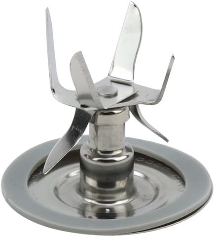 Cuchillas de Repuesto para licuadora Cuchilla for triturar Hielo de 6 Cuchillas for licuadora Oster y Osterizer con Anillo de Sellado Szwaldaper