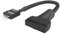 Sehuby Câble de cartes mères, USB 3.0 vers 2.0 pour connecter de nouvelles cartes mères USB 3.0 19 broches à d'anciens périphériques USB 2.0